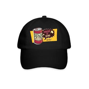 Propulsé Par Les Haricots Et Le Regret - Pet Péter Péter - Casquette classique - noir/noir - Devant