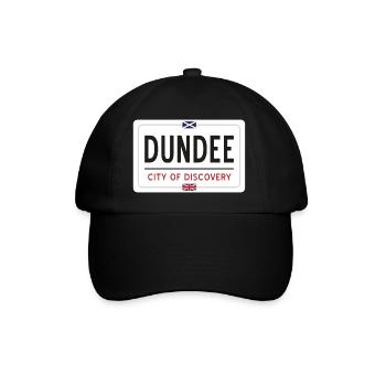 Dundee Place Name Sign - Baseball Cap - black/black - Front