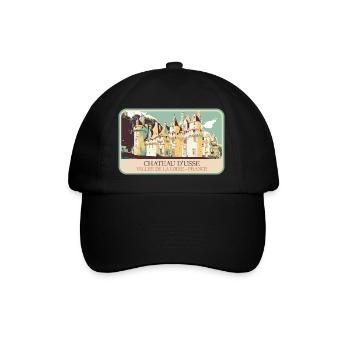 Château d'Ussé, Loire Valley - Baseball Cap - black/black - Front