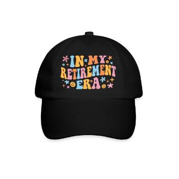 In My Retirement Era I - Baseball Cap - black/black - Front