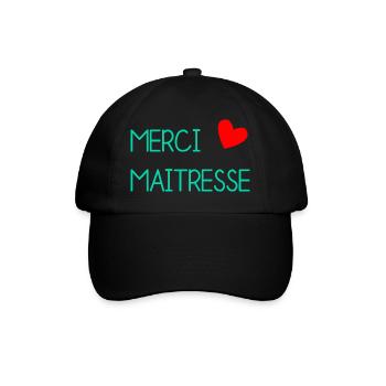MISTRESS. THANK YOU. THANK YOU MISTRESS - Baseball Cap - black/black - Front