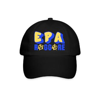 Epa Raggare Punk - Baseballkappe - Schwarz/Schwarz - Vorne