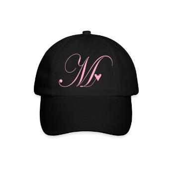 Monogramme M Vigne Coeur - Casquette classique - noir/noir - Devant