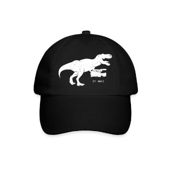 T-Rex Retro Recorder Silhouette - Casquette classique - noir/noir - Devant