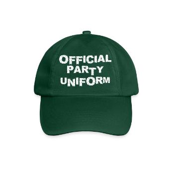 OFFICIAL PARTY UNIFORM - Baseball Cap - bottle green - Front