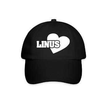 Linus as Gold - Baseball Cap - black/black - Front
