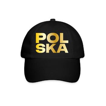 Don d’or Pologne-Polska - Casquette classique - noir/noir - Devant