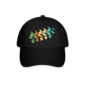 Pflanzenliebhaber Lustiger Garten-humor - Baseballkappe - Schwarz/Schwarz - Vorne