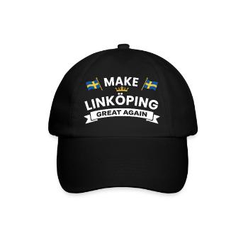 Linköping Stronger cohesion - Baseball Cap - black/black - Front