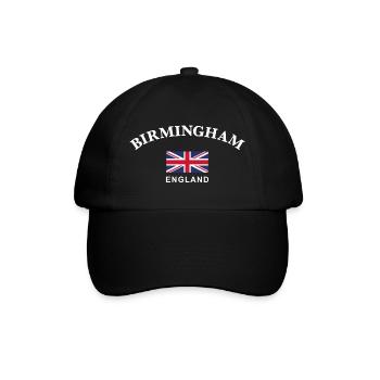 Birmingham, Angleterre - Casquette classique - noir/noir - Devant