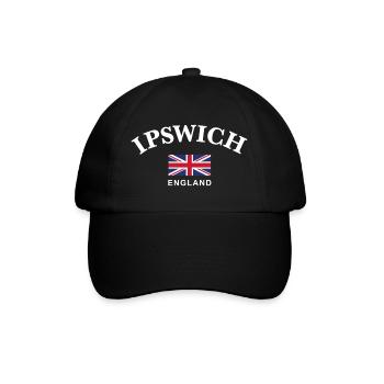 Ipswich, Angleterre - Casquette classique - noir/noir - Devant