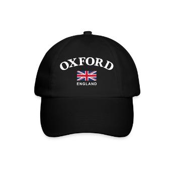 Oxford, England - Baseball Cap - black/black - Front