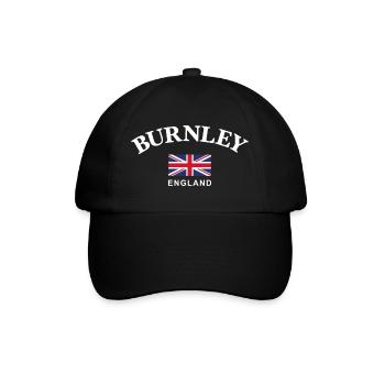 Burnley, Angleterre - Casquette classique - noir/noir - Devant