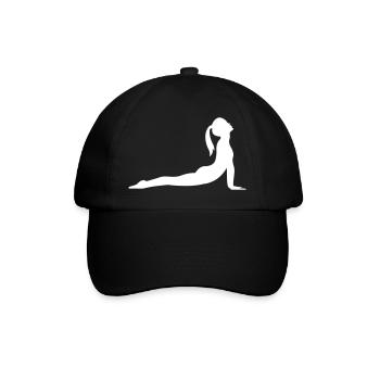 Yoga Silhouette - Casquette classique - noir/noir - Devant