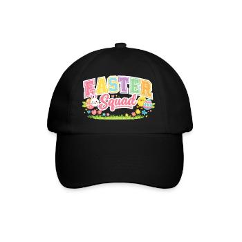 Chasse aux œufs de l’escouade de Pâques - Casquette classique - noir/noir - Devant