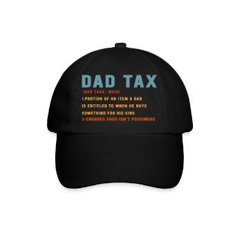 Taxe Papa Grasse Sarcelle & Orange - Casquette classique - noir/noir - Devant