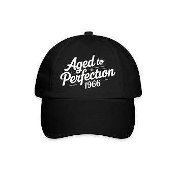 1966 Design for the 60 – For 60 years - Baseball Cap - black/black - Front