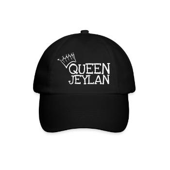 Influencer Jeylan - Baseball Cap - black/black - Front