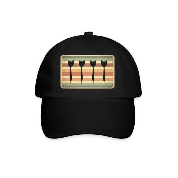 Dart Darts - Baseball Cap - black/black - Front