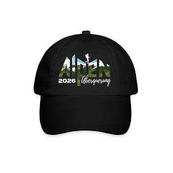 Traversée des Alpes 2026 - Randonnée - Casquette classique - noir/noir - Devant