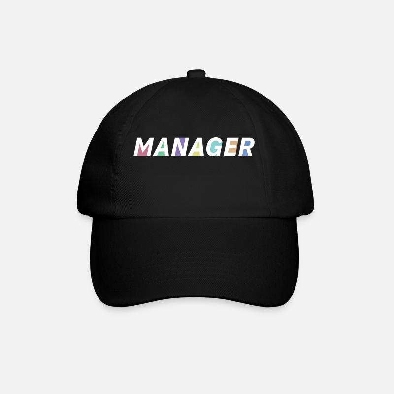 Le manager - Casquette classique - noir/noir