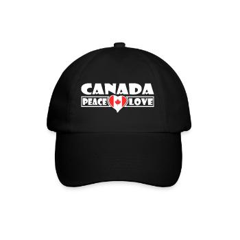Canada - Casquette classique - noir/noir - Devant