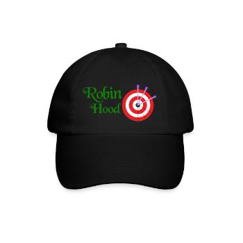 Robin Hood - Baseball Cap - black/black - Front