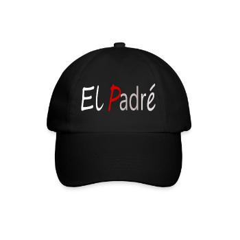 le pére - Casquette classique - noir/noir - Devant