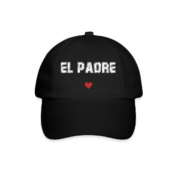 el padre idée cadeau papa - Casquette classique - noir/noir - Devant