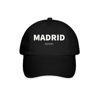 MADRID - Casquette classique - noir/noir - Devant