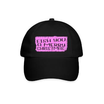 Baby Dork Fairy Tail Noël Vacances Dinosaures - Casquette classique - noir/noir - Devant