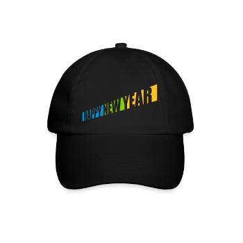 Citation Bonne année - Casquette classique - noir/noir - Devant