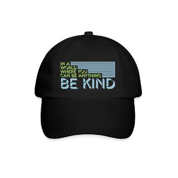 Vous pouvez être gentil - Casquette classique - noir/noir - Devant