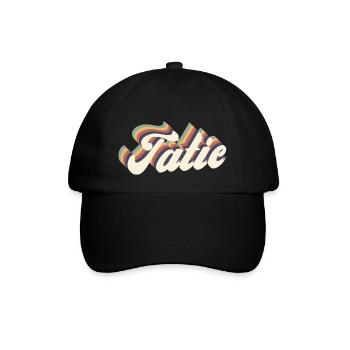 tatie vintage - Casquette classique - noir/noir - Devant