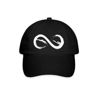 Natation à l'infini - Casquette classique - noir/noir - Devant