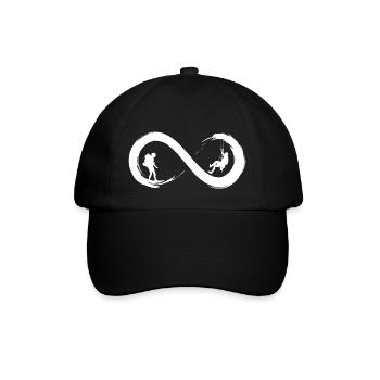 Infinite climbing - Baseball Cap - black/black - Front