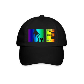 Manifeste de moi: choix, décision, vie - Casquette classique - noir/noir - Devant