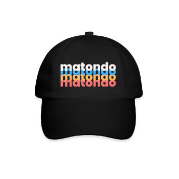 Mantondo - Casquette classique - noir/noir - Devant