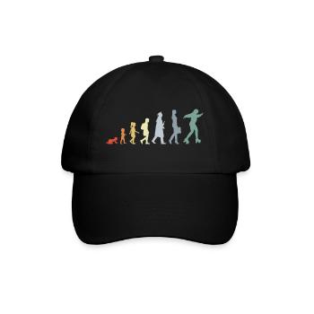 Roller Skater Evolution - Baseball Cap - black/black - Front