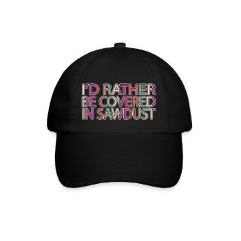 Marteau-piqueur Bingo Hall Tshirts Tree Feller - Casquette classique - noir/noir - Devant