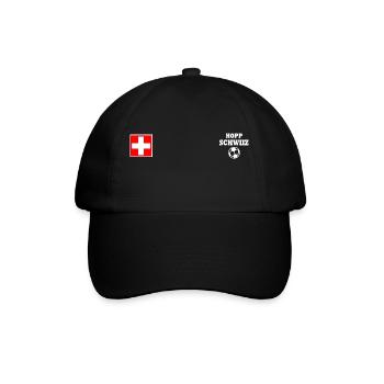 Suisse - Casquette classique - noir/noir - Devant