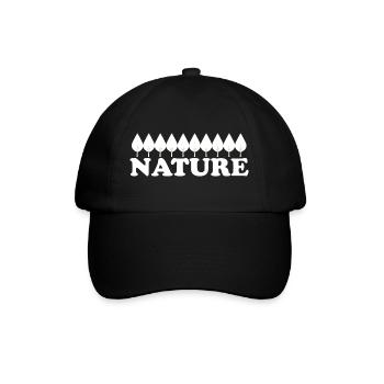 NATURE - Baseball Cap - black/black - Front