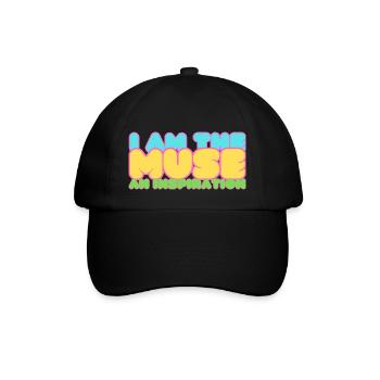 I am a Inspiration - Baseball Cap - black/black - Front