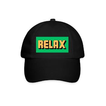 Se détendre! - Casquette classique - noir/noir - Devant