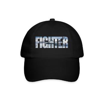 Fighter F-16 Fighting Falcon - Baseballkappe - Schwarz/Schwarz - Vorne