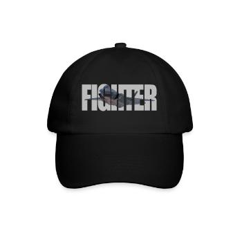 Fighter F-35 Lightning II - Baseballkappe - Schwarz/Schwarz - Vorne