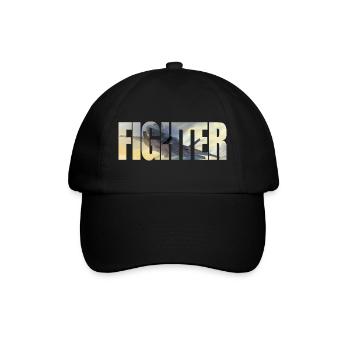 Fighter F-35 Lightning II - Baseballkappe - Schwarz/Schwarz - Vorne