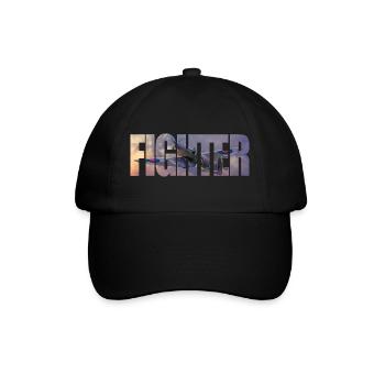Fighter Spitfire - Baseball Cap - black/black - Front