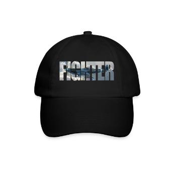 Fighter Spitfire - Baseball Cap - black/black - Front