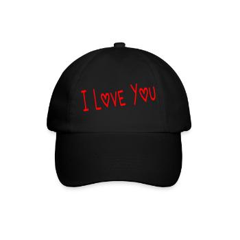 MOM. MOTHER'S DAY. HEART. FEAST. HAPPY BIRTHDAY - Baseball Cap - black/black - Front